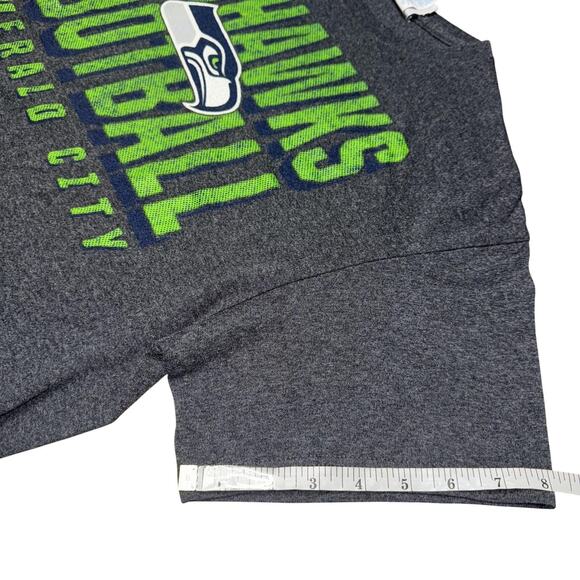 Seattle Seahawks Shirt Mens Large NFL Team Apparel Football Emerald City Tee - Picture 12 of 15